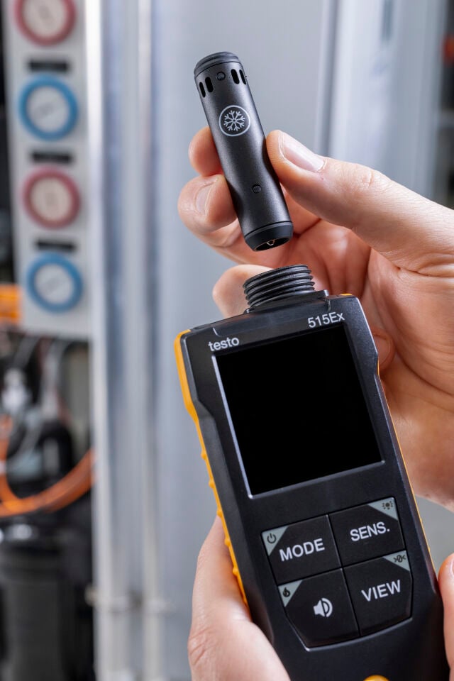 testo 515 Ex Kombine Gaz Kaçak Dedektörü-Vakumlu Gaz Dedektörü