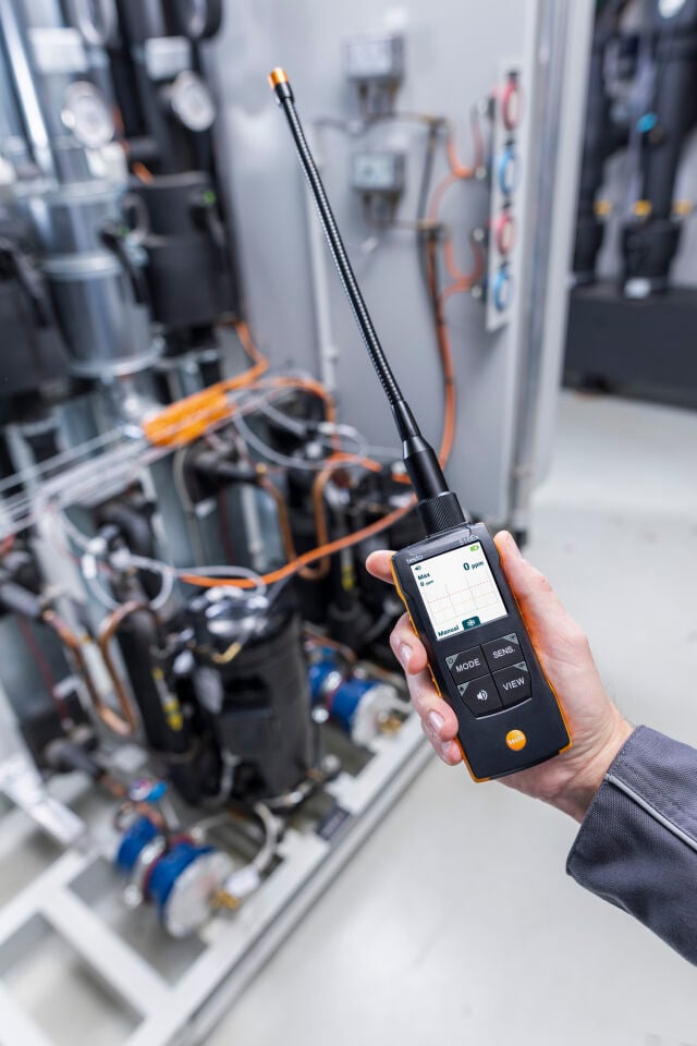 testo 515 Ex Kombine Gaz Kaçak Dedektörü-Vakumlu Gaz Dedektörü