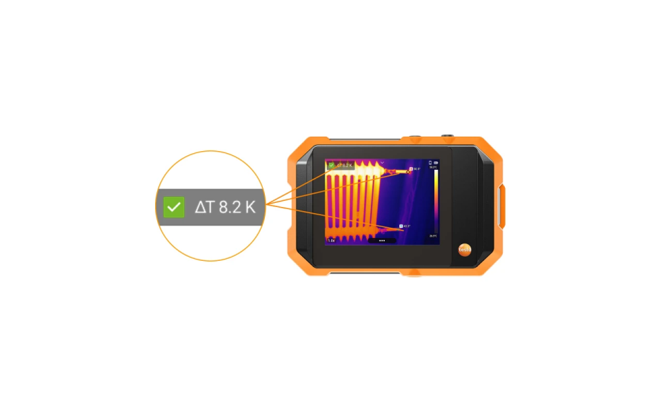 Testo 862-1 Cep Boyutunda Termal Kamera