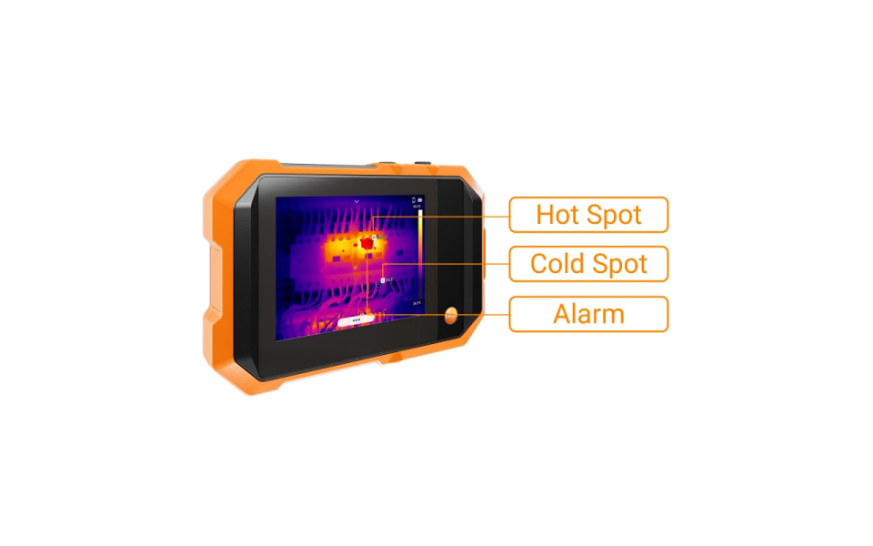 testo 862-2 Cep Boyutunda Termal Kamera